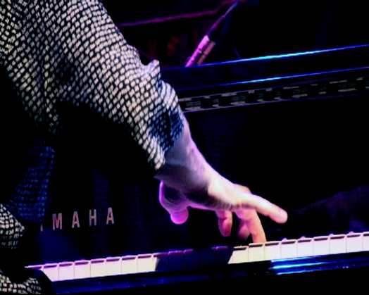 il musicista Andrea Beneventano al piano / photo Impressioni Jazz